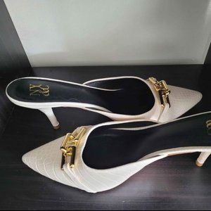 New York & Company Women's Kyra Heel Mules Women's Shoes - Hot 🔥